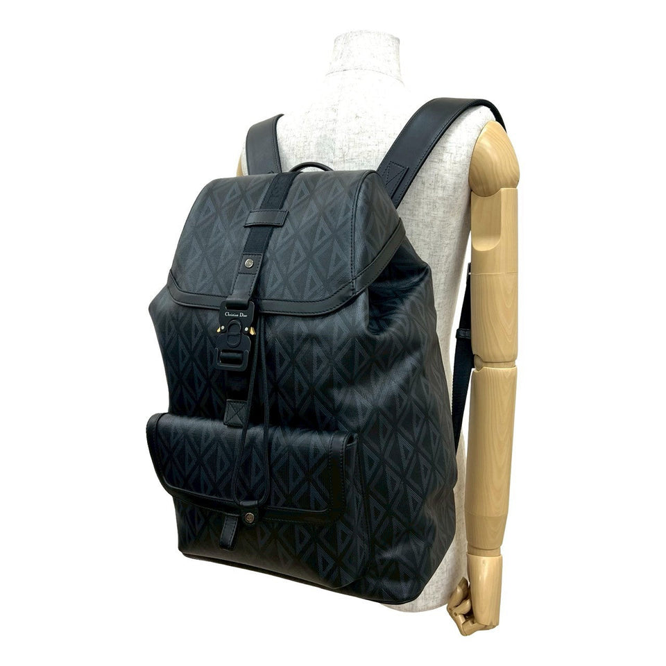 Christian Dior Hit The Road Leather Backpack