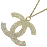 Chanel Gold Plated Coco Mark Necklace