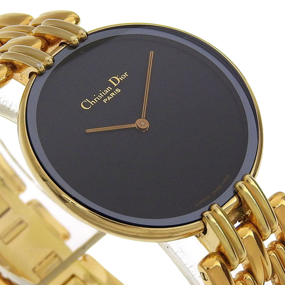 Christian Dior Bagheera Gold Plated Stainless Steel