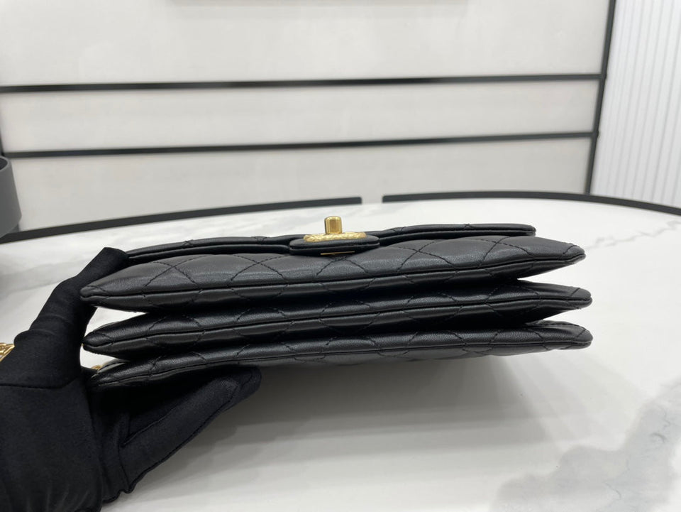 Chanel Black Quilted Luxury Bag – Bags Junction