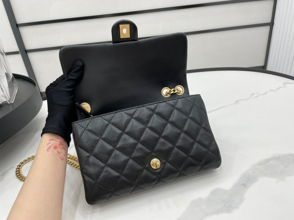 Chanel Black Quilted Luxury Bag – Bags Junction