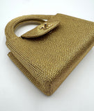 Chanel 1998 Vintage Woven Top Handle Bag