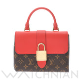 Louis Vuitton Monogram Locky BB Shoulder Bag Red