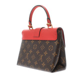 Louis Vuitton Monogram Locky BB Shoulder Bag Red