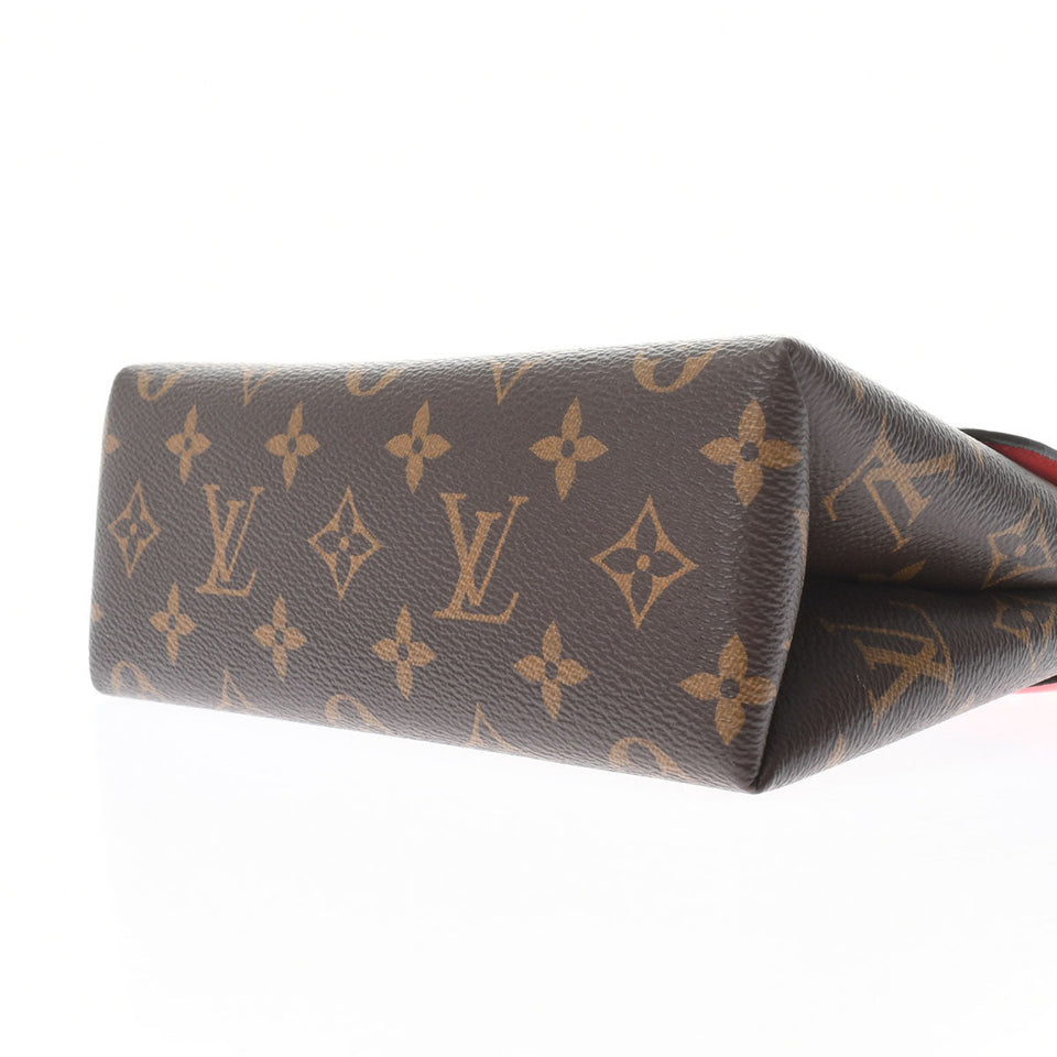 Louis Vuitton Monogram Locky BB Shoulder Bag Red
