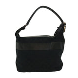 Gucci GG Canvas Shoulder Bag Black 14298002058 im374
