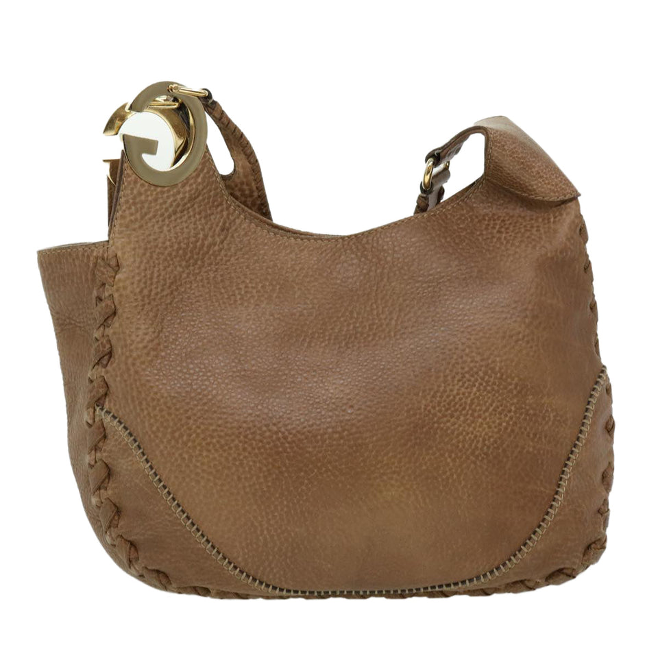 Gucci Shoulder Bag Leather Brown 218781212792 im376