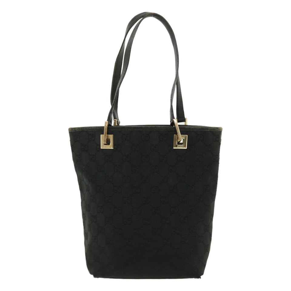 Gucci GG Canvas Tote Bag Black 002 1099 001998 im420