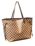 Louis Vuitton Damier Ebene Neverfull Shoulder Bag