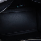Medium Tricolor Trapeze Satchel