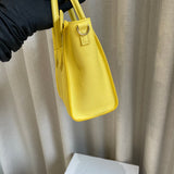 Nano Luggage Leather Citron GHW