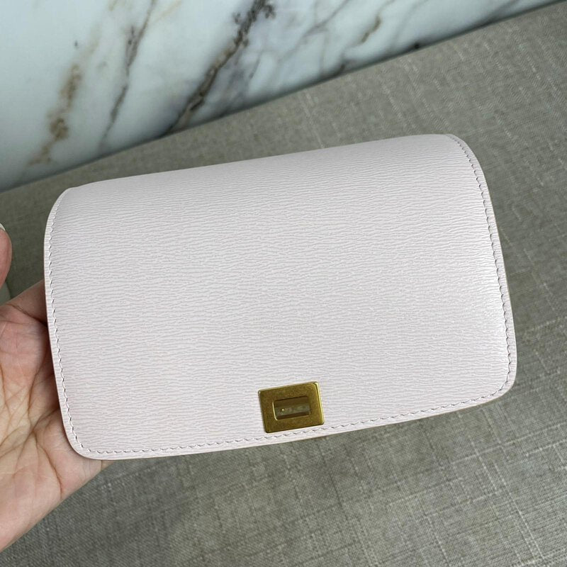 Box Calfskin Small Classic Light Pink GHW