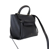 Belt Bag Micro Leather Black GHW