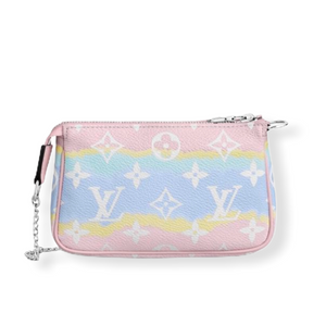 Louis Vuitton SS20 Escale Mini Pochette Accessories Pastel Clutch