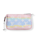 Louis Vuitton SS20 Escale Mini Pochette Accessories Pastel Clutch