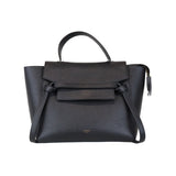 Belt Bag Micro Leather Black GHW