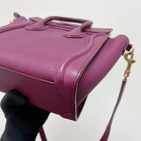 Nano Luggage Tote Purple GHW
