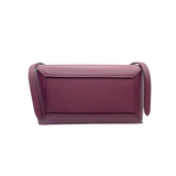 Nano Belt Bag Calfskin Burgundy GHW