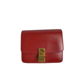 Classic Box Mini Smooth Calfskin Red GHW
