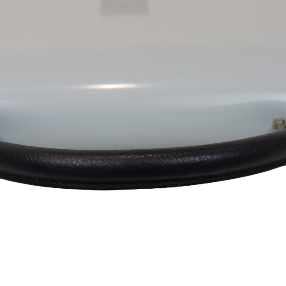 Medium Tricolor Trapeze Satchel