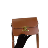 Triumph Bag Medium Smooth Brown GHW