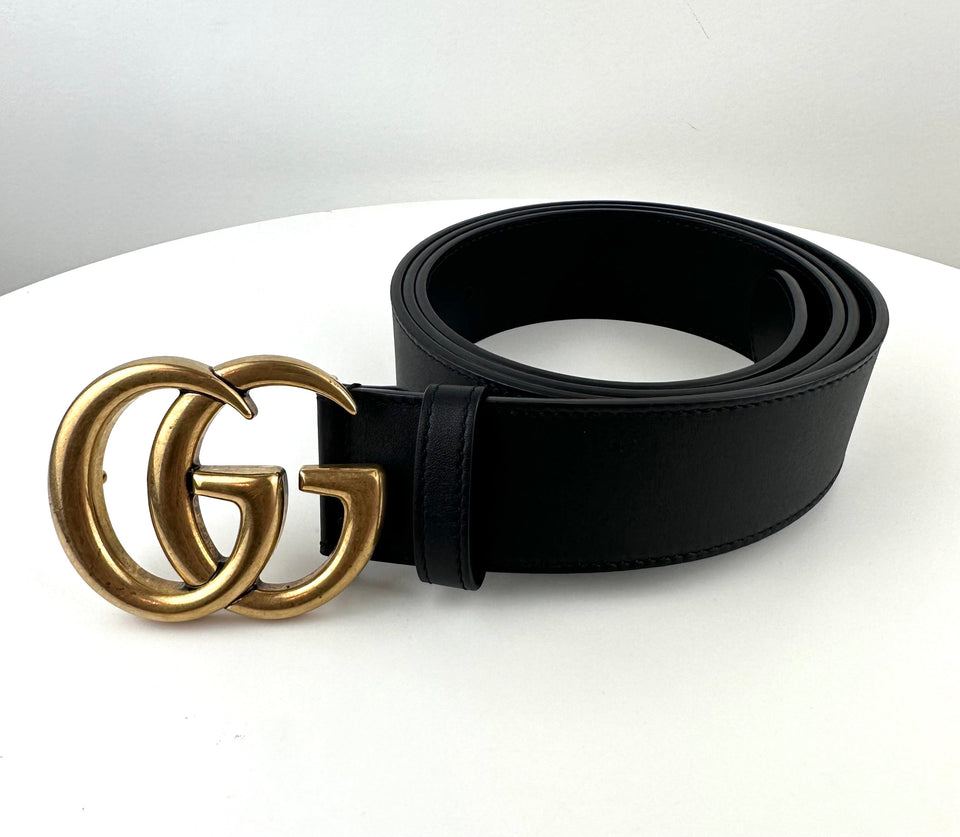 Gucci GG marmont leather belt