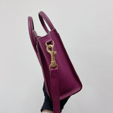 Nano Luggage Tote Purple GHW