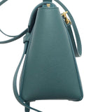 Nano Belt Bag Leather Green GHW