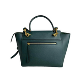 Belt Bag Micro Leather Dark Green GHW