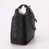 Louis Vuitton Monogram Implant Audacious MM Leather Shoulder Bag