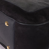 Louis Vuitton Monogram Implant Audacious MM Leather Shoulder Bag