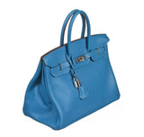 HermesBirkin 35 Mykonos Blue Bag