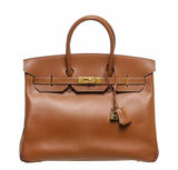 HermesBirkin 35 Gold Epsom Bag GHW