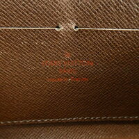 Louis Vuitton Damier Round Zipper Long Wallet