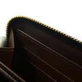 Louis Vuitton Damier Round Zipper Long Wallet