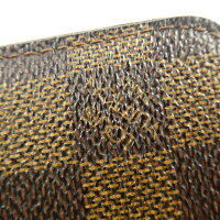 Louis Vuitton Damier Round Zipper Long Wallet
