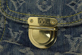 Louis Vuitton Monogram Denim Baggy GM Shoulder Bag