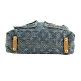 Louis Vuitton Monogram Denim Baggy GM Shoulder Bag