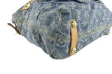 Louis Vuitton Monogram Denim Baggy GM Shoulder Bag