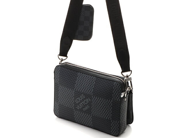 Louis Vuitton Messenger Damier Graphite 3D Shoulder Bag