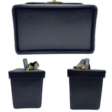 Chanel Caviar Vanity Handbag Black