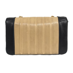 Chanel Lambskin Mademoiselle Matelasse Shoulder Bag