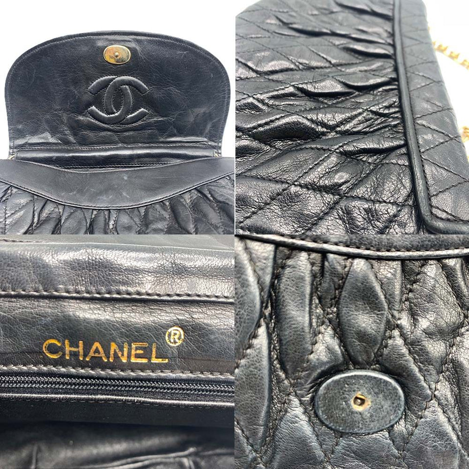Chanel Lambskin Chain Shoulder Bag