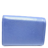 Chanel Leather Lucky Flower Tri-Fold Wallet