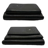 Chanel Camellia Lambskin Compact Wallet