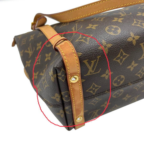 Louis Vuitton Monogram Canvas Gold Hardware Tuileries Shoulder Bag