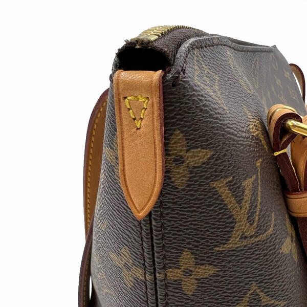 Louis Vuitton Monogram Canvas Gold Hardware Tuileries Shoulder Bag