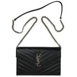 Saint Laurent- 2WAY Leather Chain Shoulder Bag
