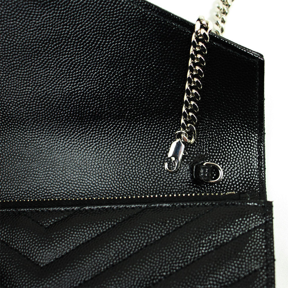 Saint Laurent- 2WAY Leather Chain Shoulder Bag