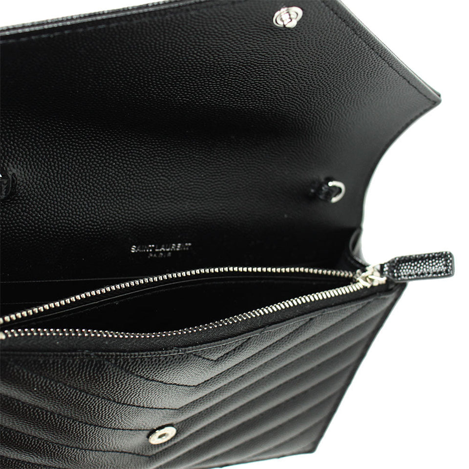 Saint Laurent- 2WAY Leather Chain Shoulder Bag